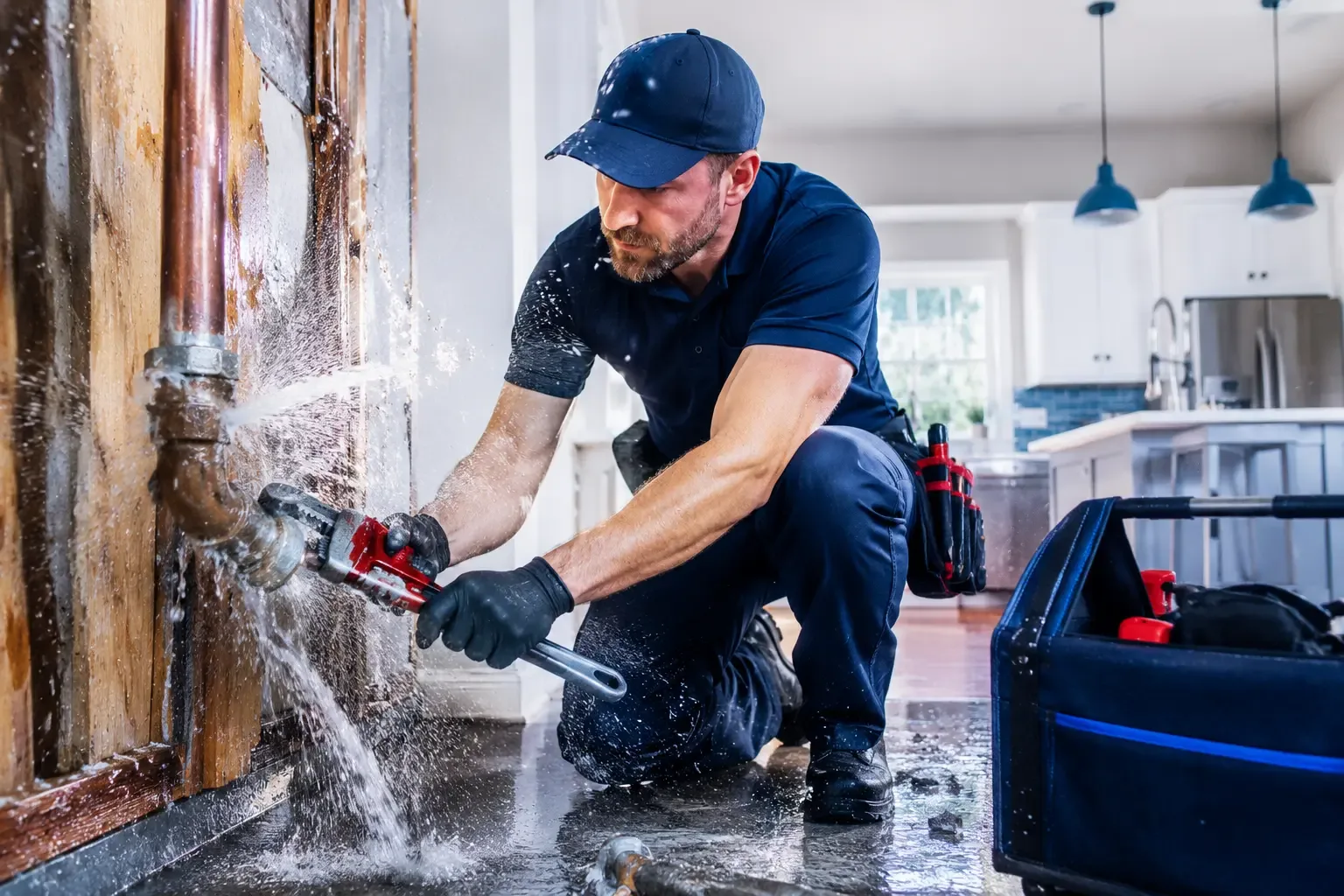 Local emergency pipe repair professionals in Crown City, OH